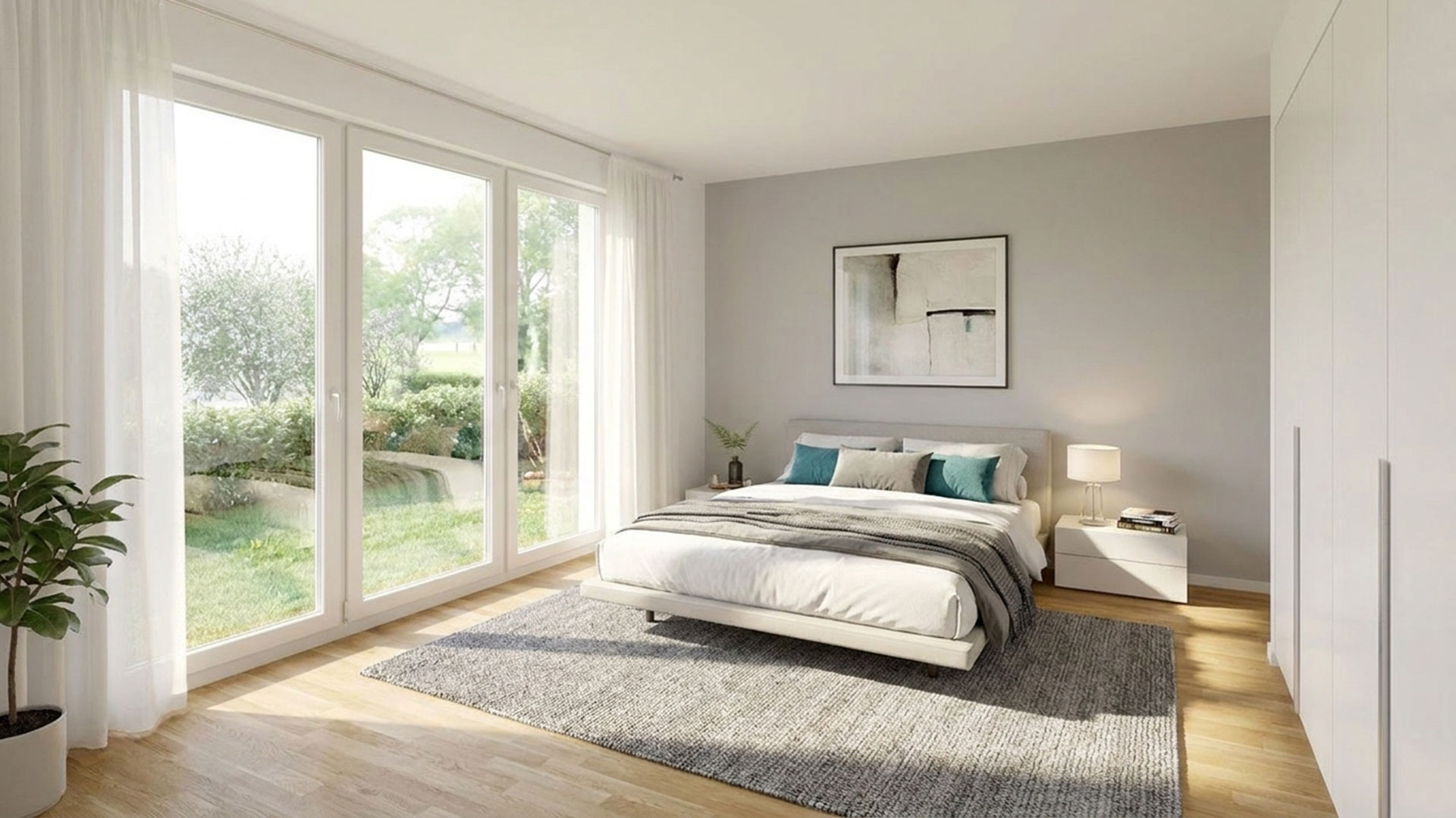 Visualisierung Schlafzimmer